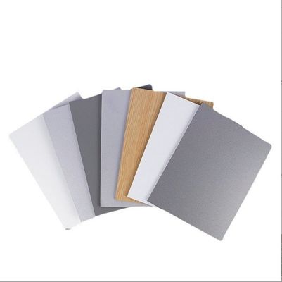 Pannello composito di lega di alluminio ignifugo 3 mm 4 mm 5 mm esterno foglio ACP PE/PVDF usato