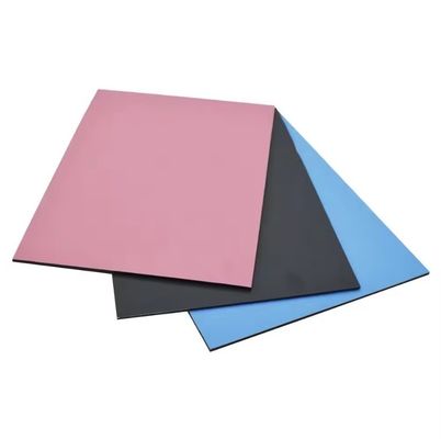 Pannello composito di lega di alluminio ignifugo 3 mm 4 mm 5 mm esterno foglio ACP PE/PVDF usato