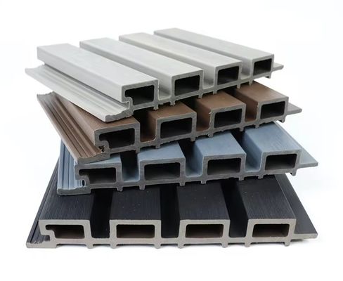 Pannelli di facciata compositi in legno di plastica Lunghezza personalizzata 159 mm x 23 mm x Lunghezza personalizzabile